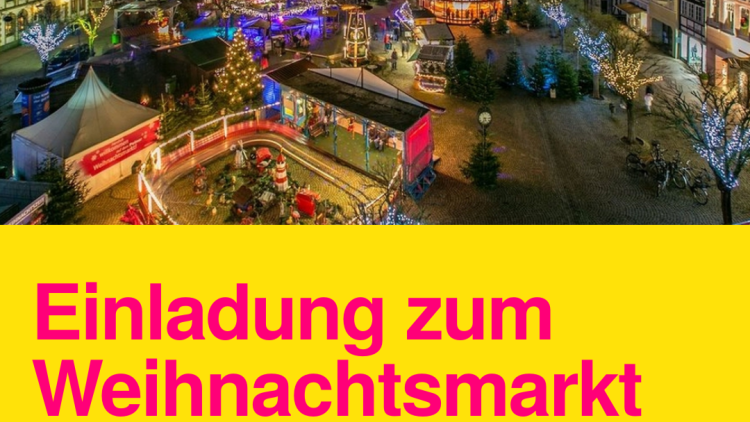 Weihnachtsmarkt in Peine